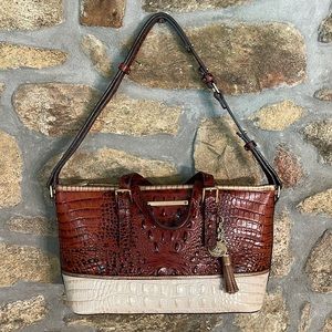 Brahmin Mini Asher Pecan